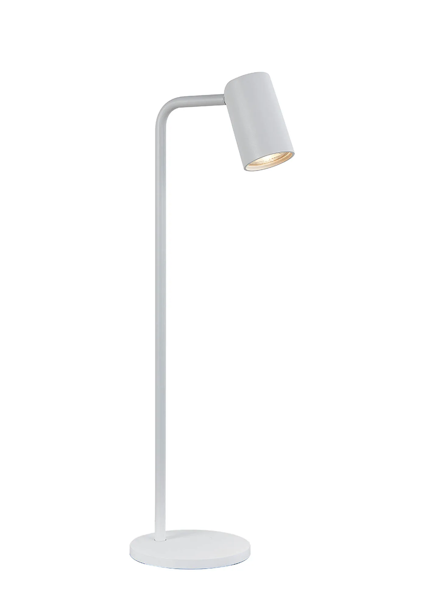 M7521  Sal 53.5cm 1 Light Table Lamp Matt White